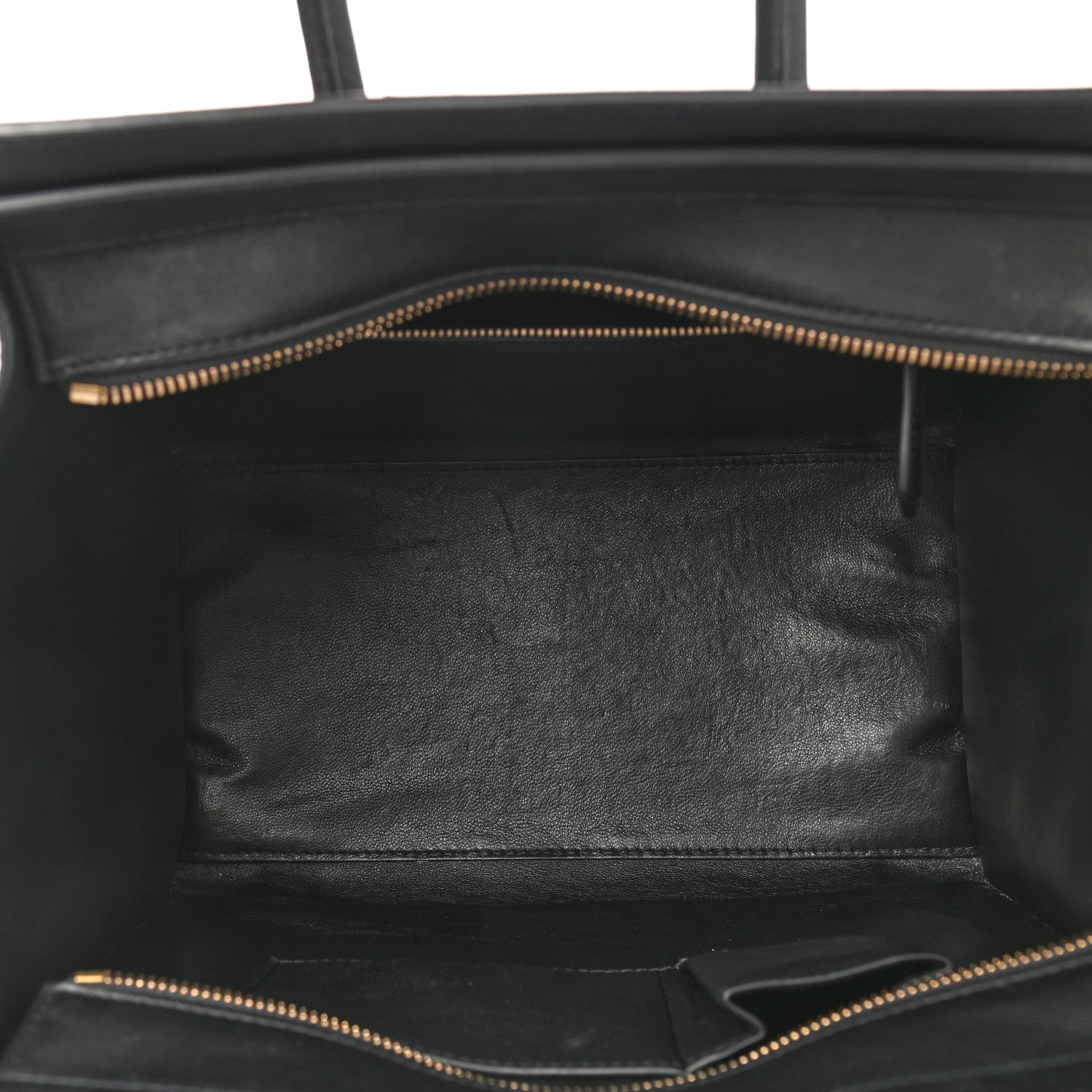 Celine Smooth Calfskin Suede Mini Tri-Color Luggage Beige 5 of 9