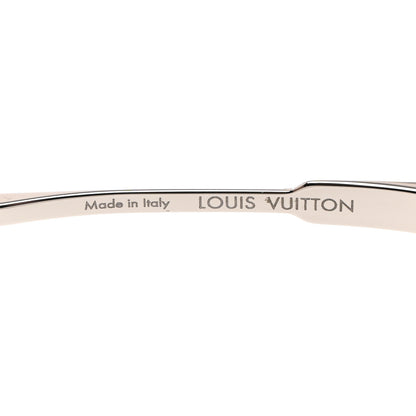 Louis Vuitton Acetate Swarovski Crystal Cyclone Sunglasses Z1899U Black 5 of 7