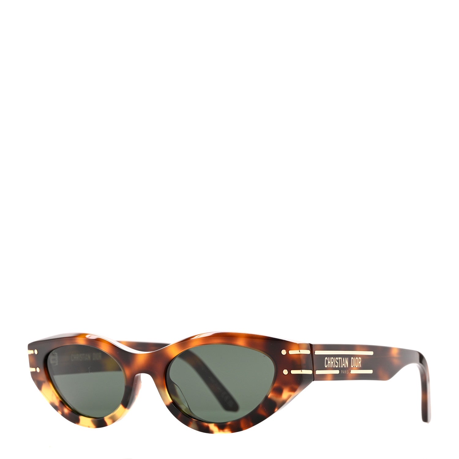 Christian Dior Acetate DiorSignature B5I Sunglasses Havana 1 of 7