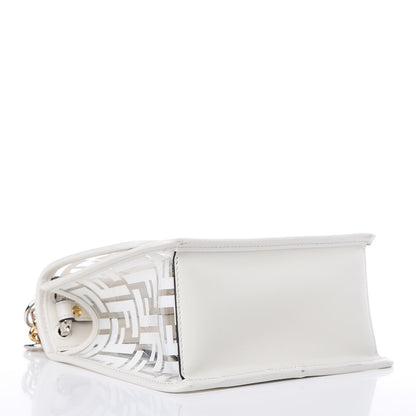 Fendi TPU FF Vitello Century F is Fendi Small Kan I Shoulder Bag White 4 of 9