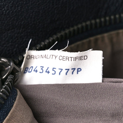 Bottega Veneta Intrecciato Briefcase Blue Gray 9 of 13
