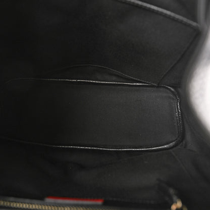 Valentino Garavani Pebbled Calfskin Rockstud Double Pocket Backpack Black 5 of 8