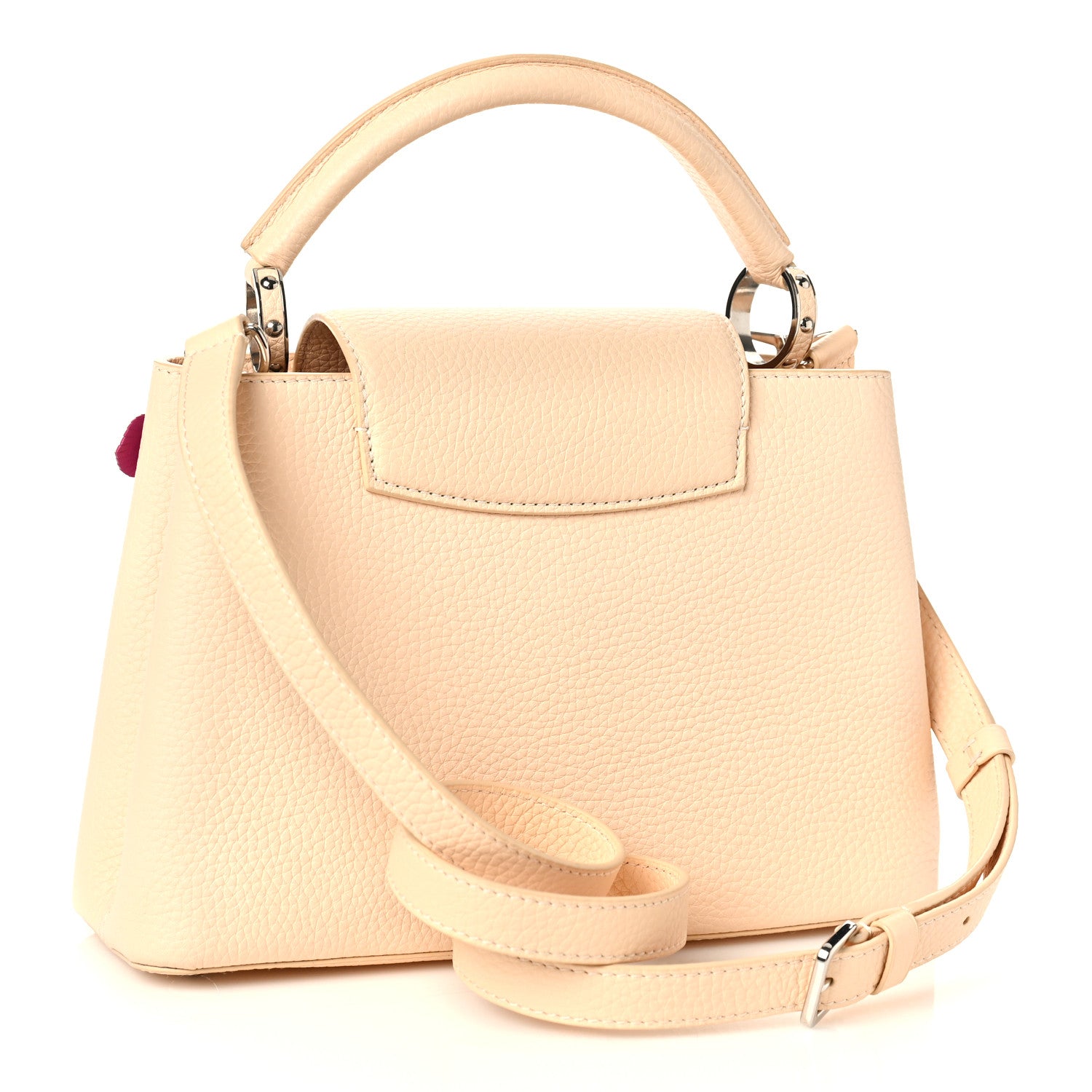 Louis Vuitton Taurillon Mechanical Flowers Capucines BB Dune 3 of 8