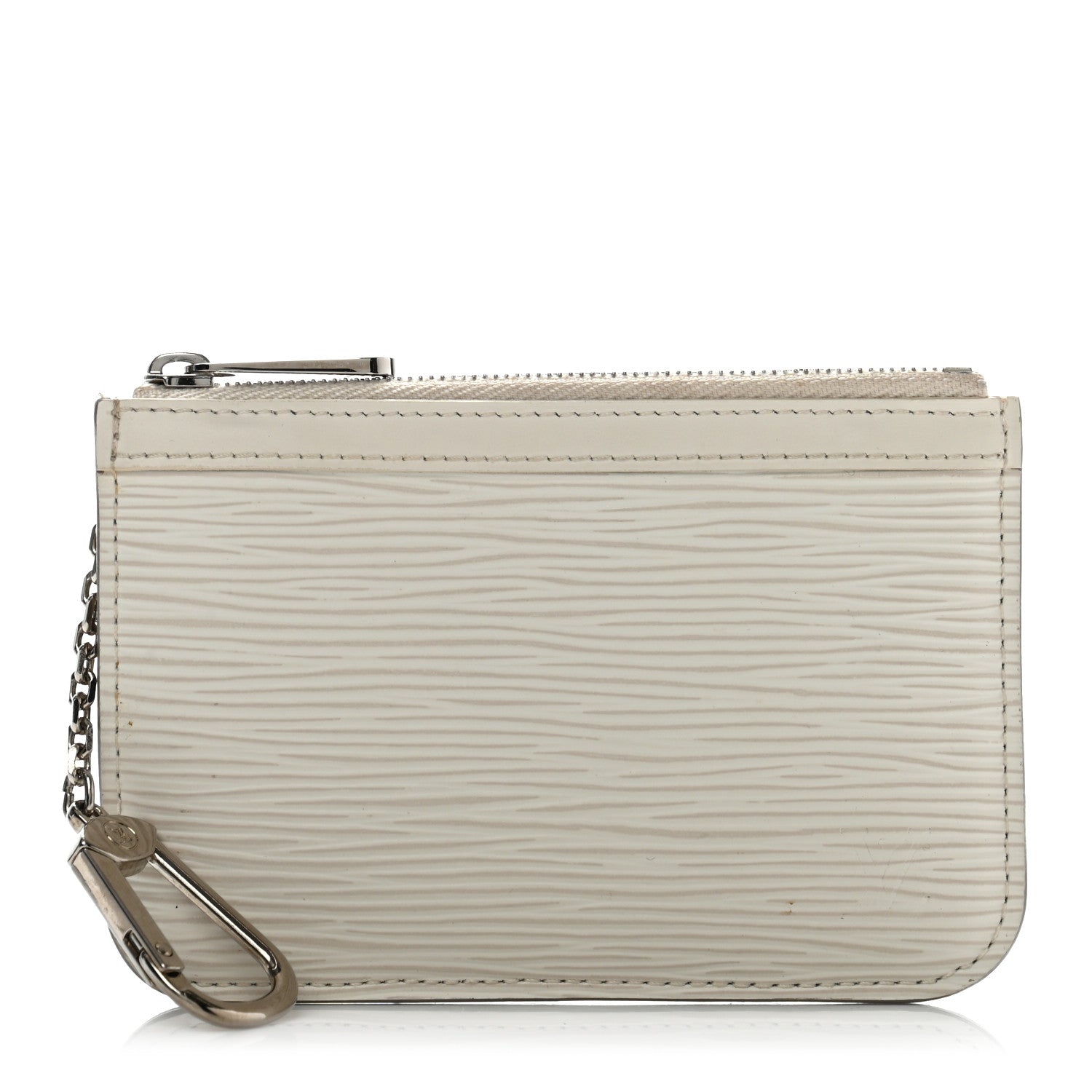 Louis Vuitton Epi Key Pouch Ivory 1 of 10