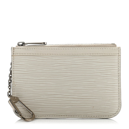 Louis Vuitton Epi Key Pouch Ivory 1 of 10