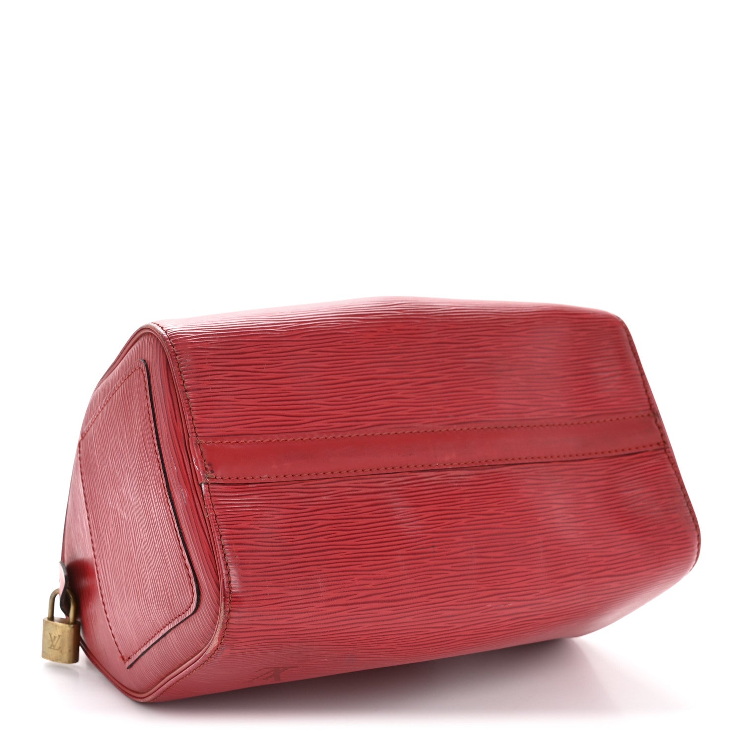 Louis Vuitton Epi Speedy 25 Castillan Red 4 of 12