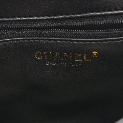 Chanel Lambskin Quilted Small Color Match Flap Black Multicolor 6 of 10
