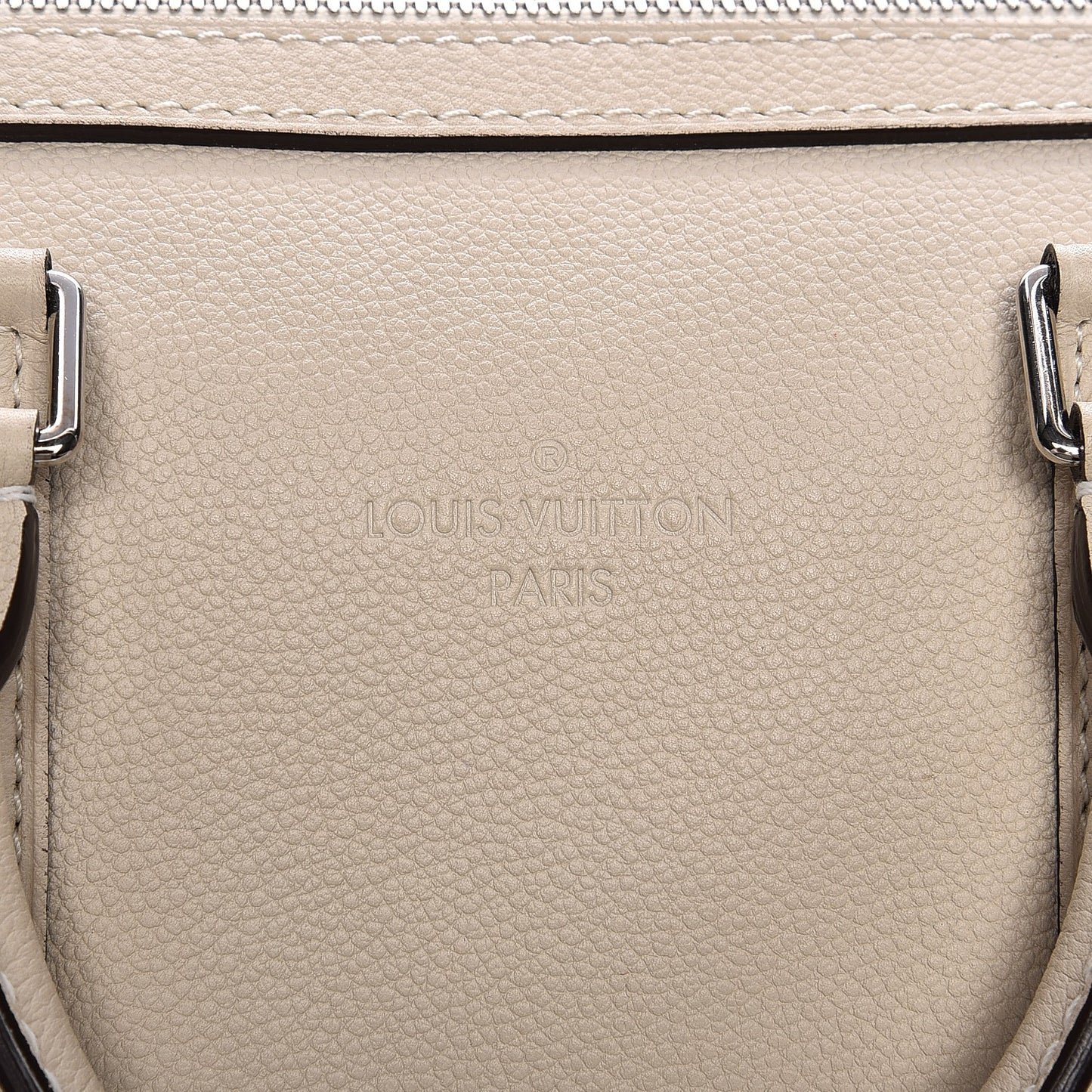 Veau Cachemire SC Bag BB Blanc Casse