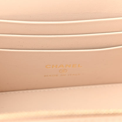 Chanel Caviar Quilted Top Handle Pocket Vanity Case Beige 7 of 12