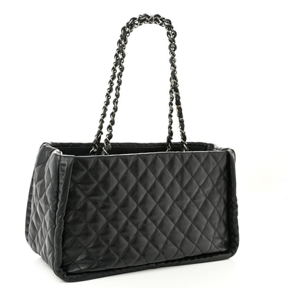 Chanel Calfskin Quilted Istanbul Small Tote Black 2 of 9