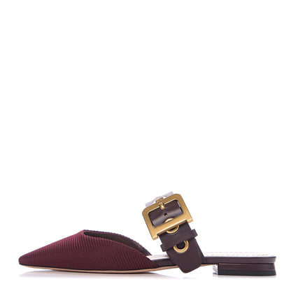 Christian Dior Technical Fabric D-Dior Ballerina Flats 35 Rouge 1 of 10