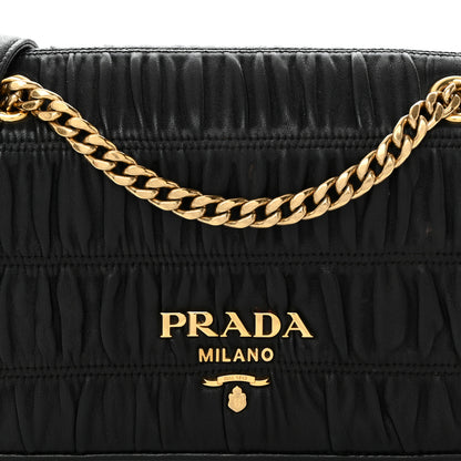 Prada Nappa Gaufre Flap Black 8 of 11