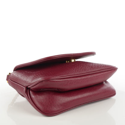Gucci Cellarius Calfskin Small 1973 Chain Shoulder Bag Cherry Gloss 4 of 7