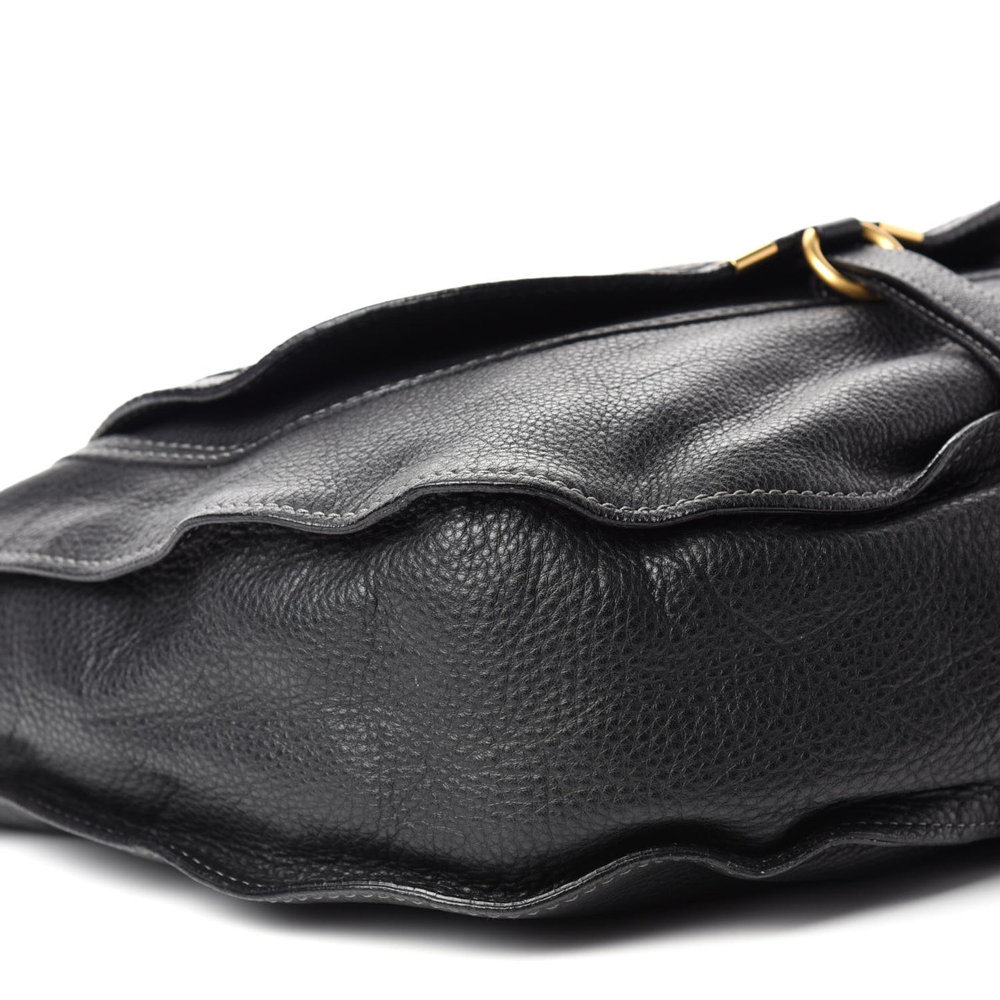 Calfskin Large Marcie Hobo Black