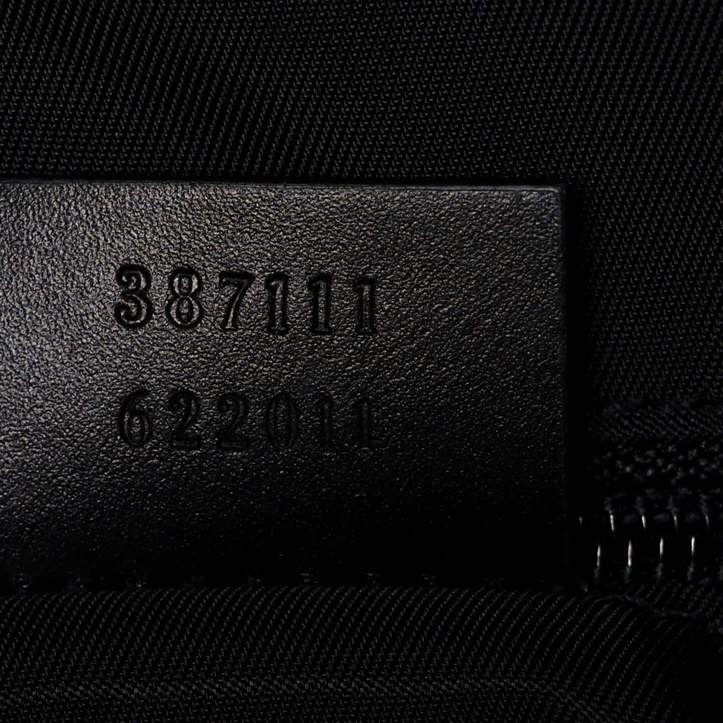 GG Supreme Monogram Web Messenger Bag Black