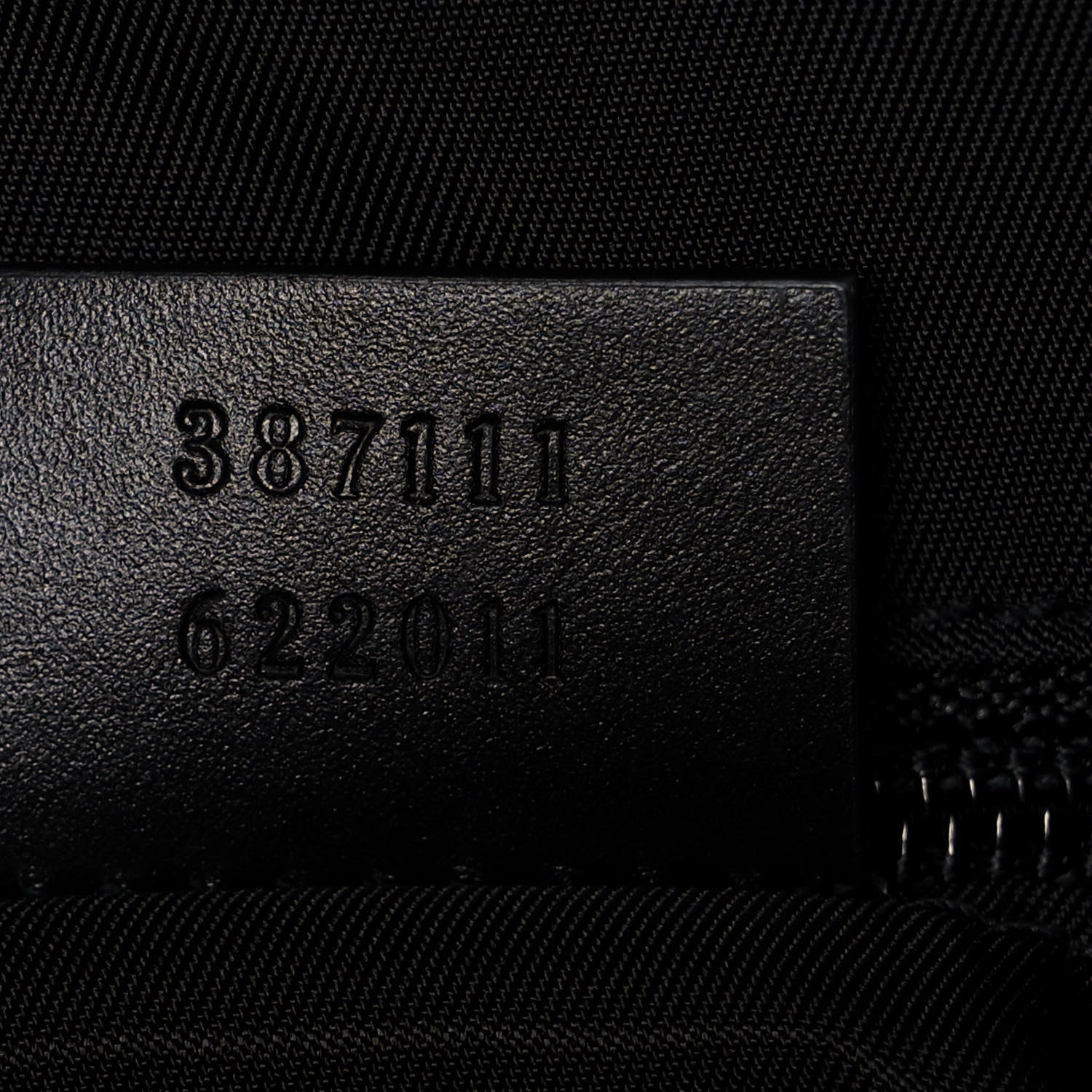 Gucci GG Supreme Monogram Web Messenger Bag Black 7 of 10