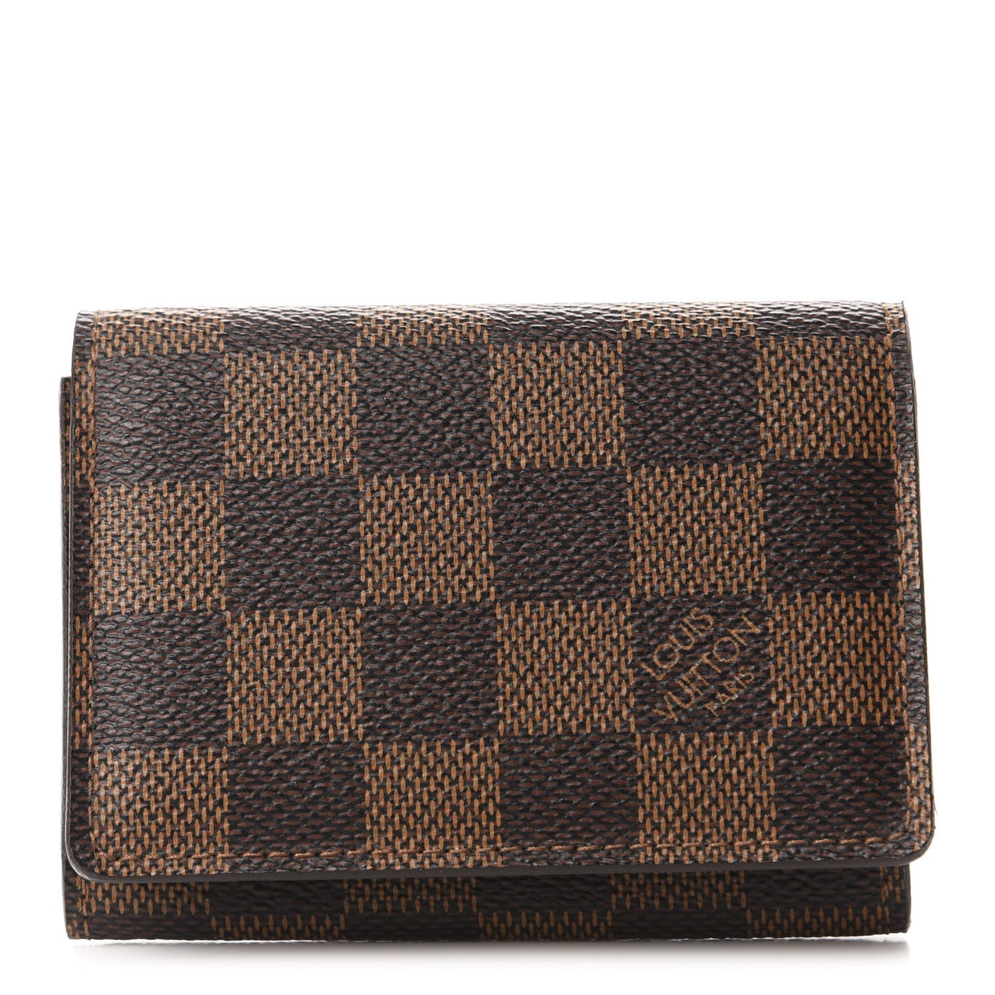 Damier Ebene Business Card Holder