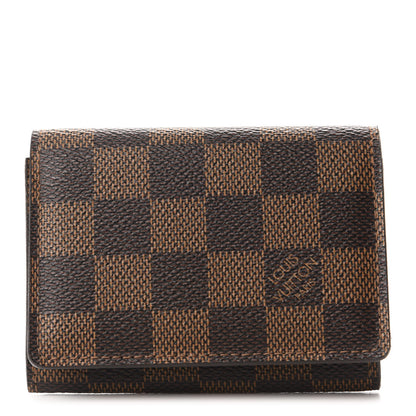 Louis Vuitton Damier Ebene Business Card Holder 1 of 6