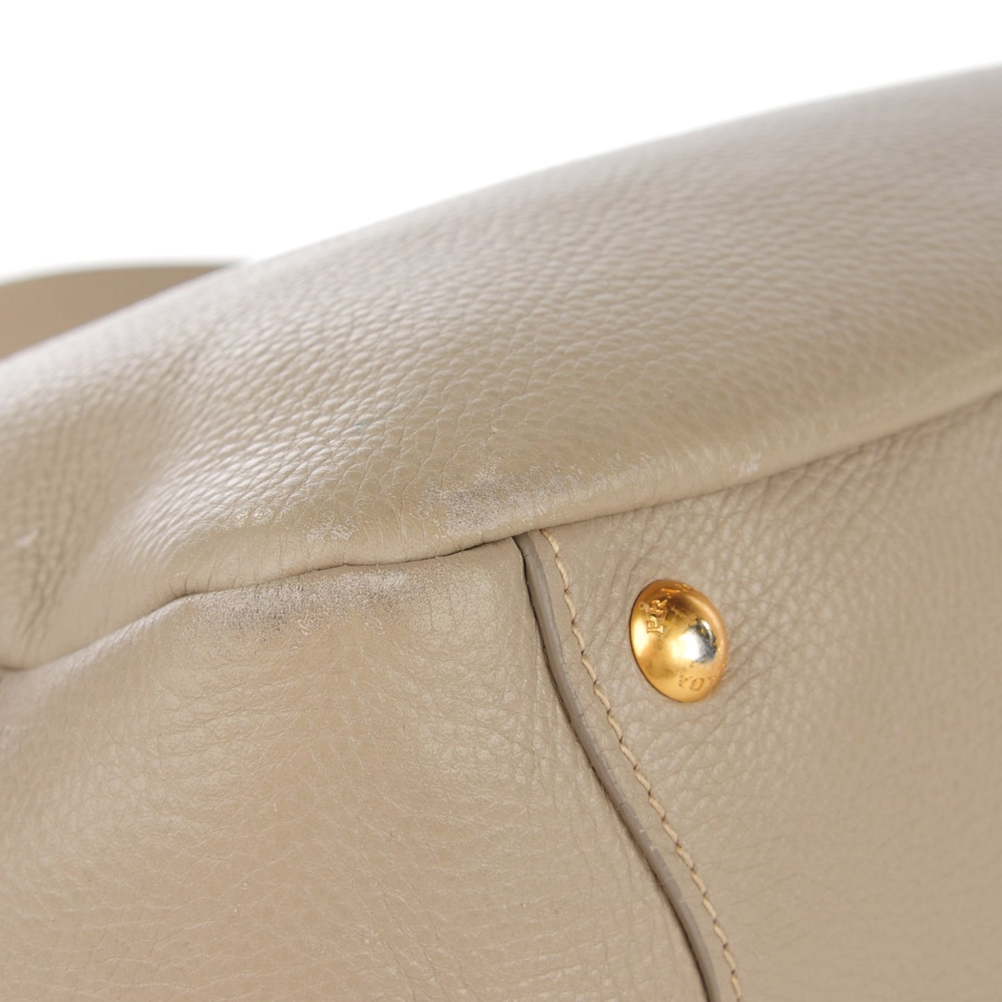 Vitello Daino Side Pocket Hobo Pomice