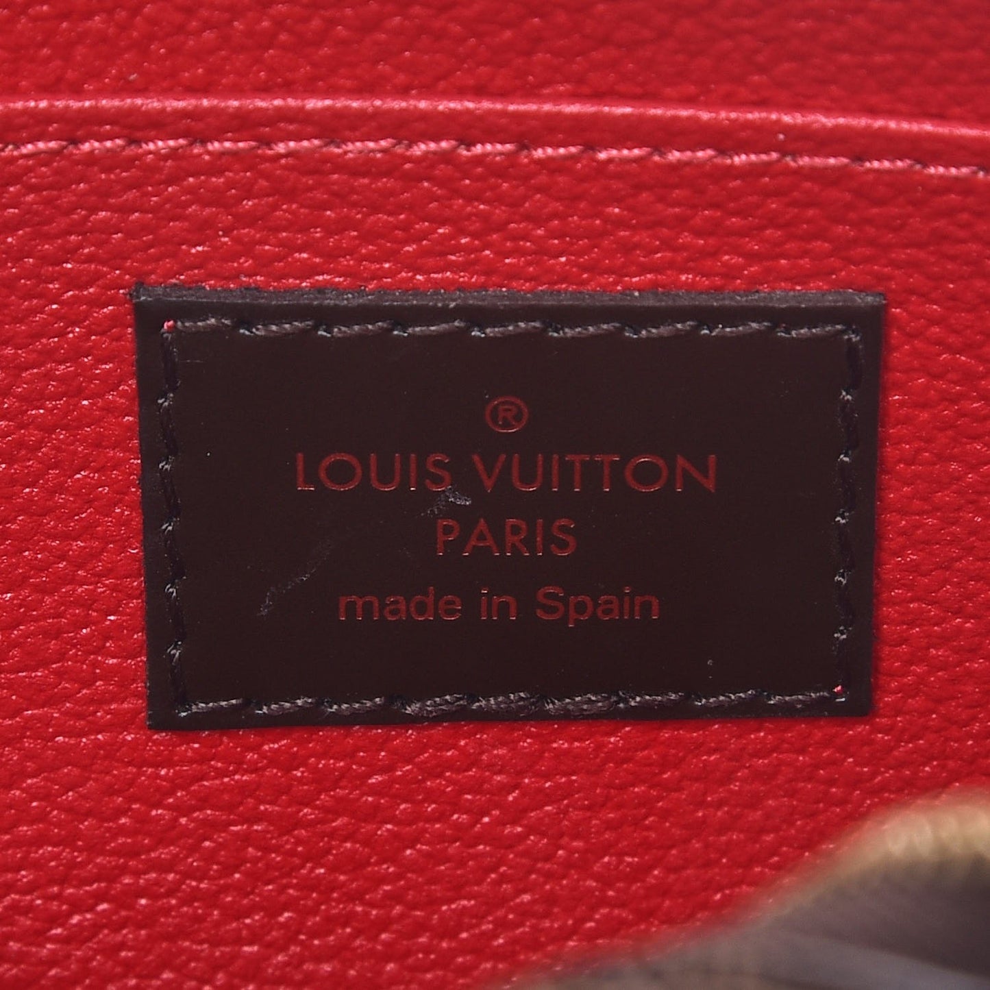 Damier Ebene Cosmetic Pouch