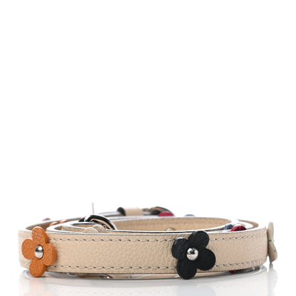 Louis Vuitton Calfskin Flowers Strap Creme 2 of 5