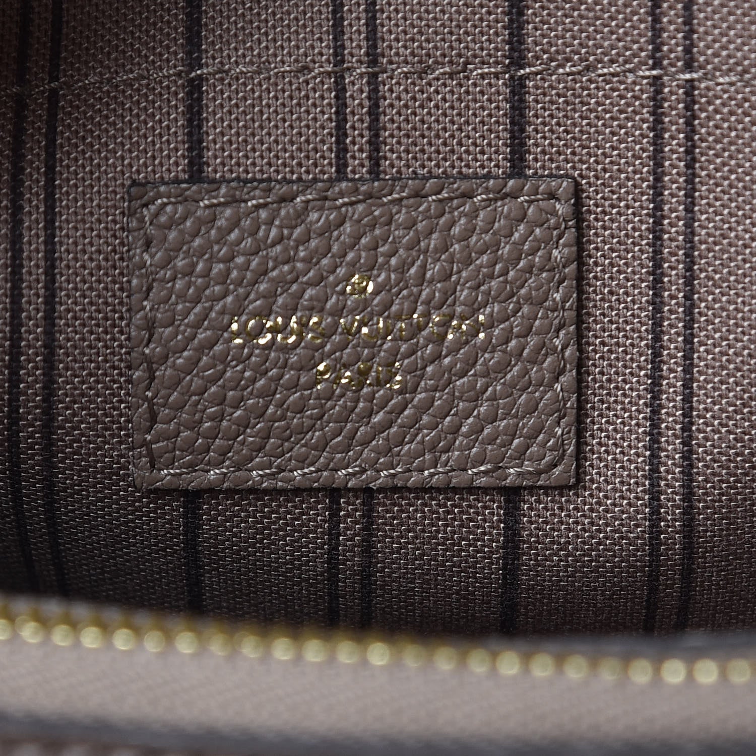Louis Vuitton Empreinte Montaigne MM Taupe 7 of 10