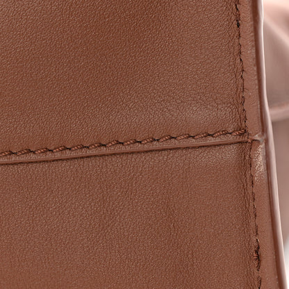 Loewe x SUNA FUJITA Nappa Hamster Mini Flamenco Knot Clutch Havana 10 of 13