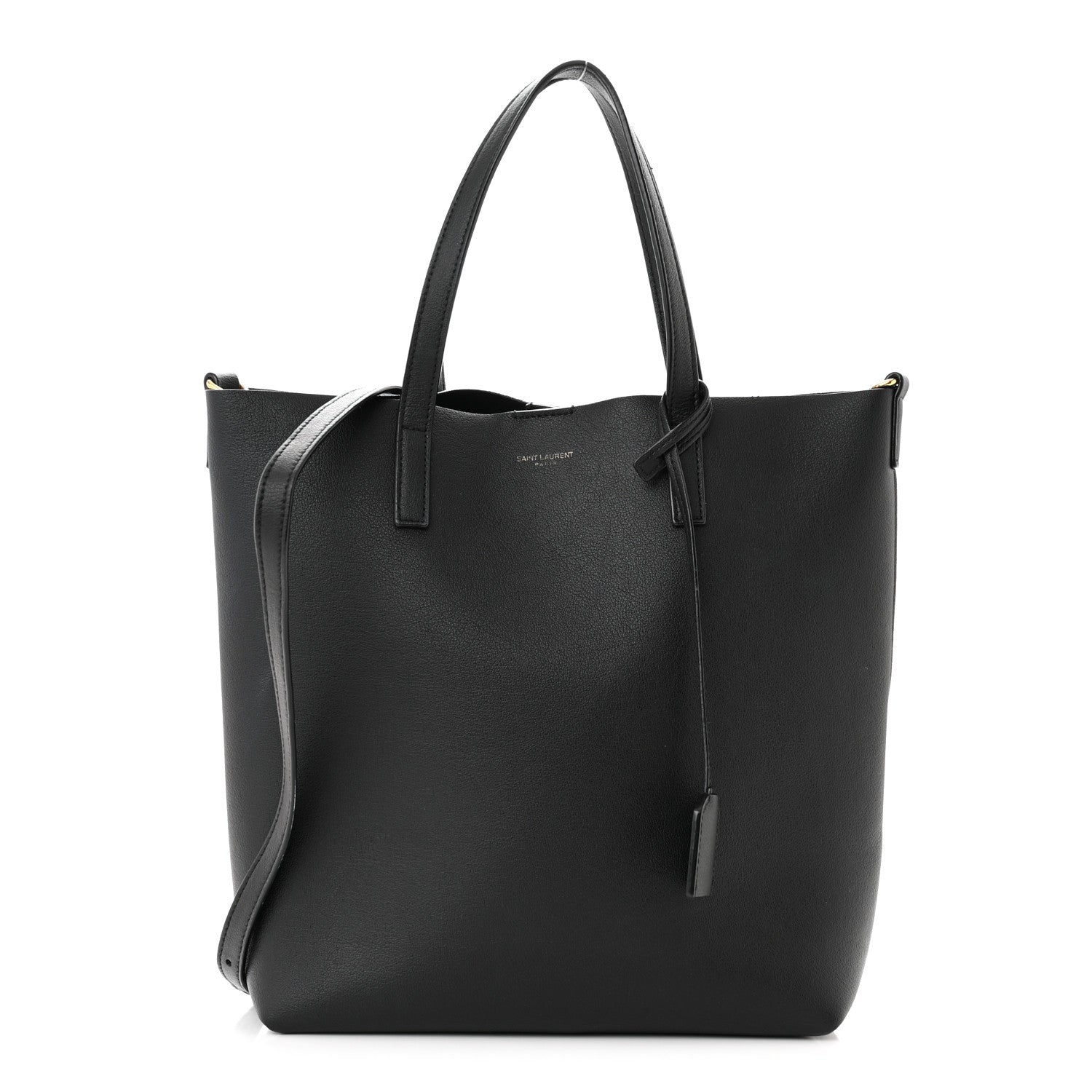 Saint Laurent Calfskin Toy Shopping Tote Black 1 of 12