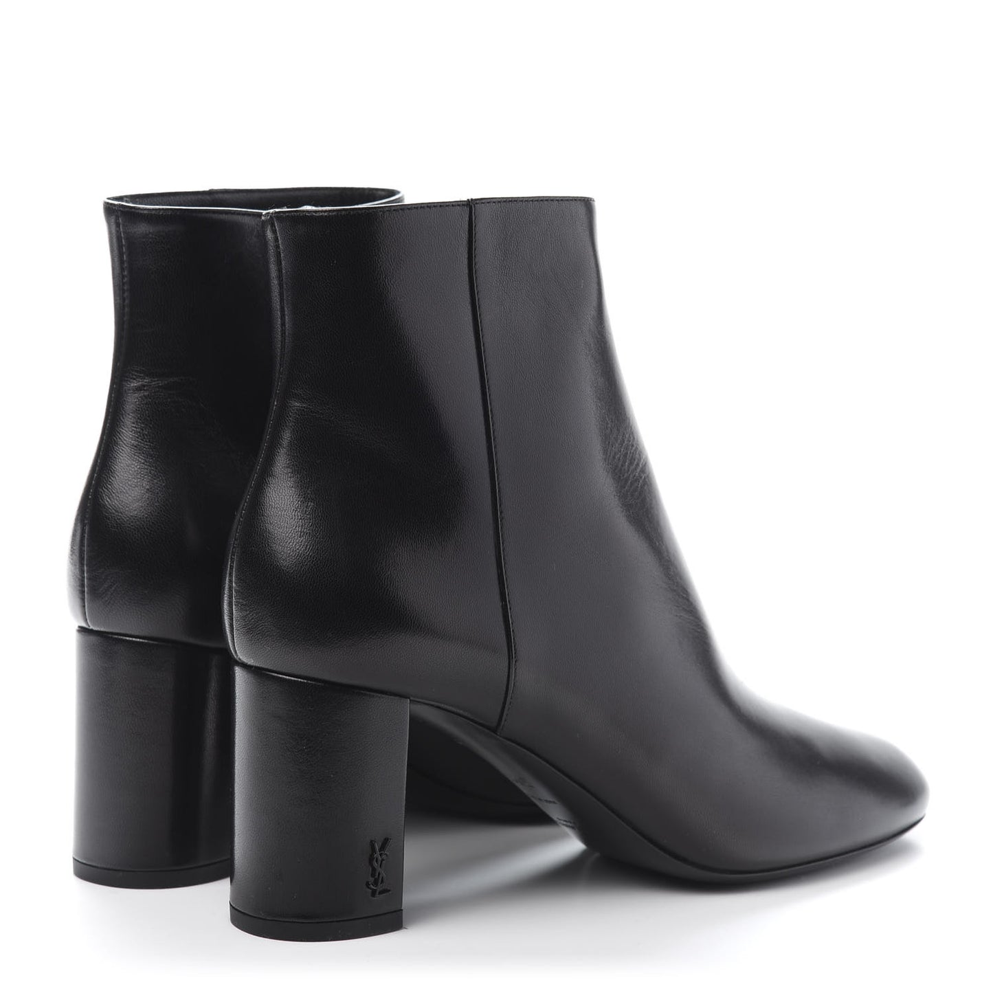 Nappa Loulou Ankle Zip Boot 39.5 Black