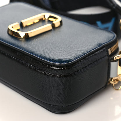 Marc Jacobs Saffiano Small Snapshot Camera Bag Blue Sea 9 of 9