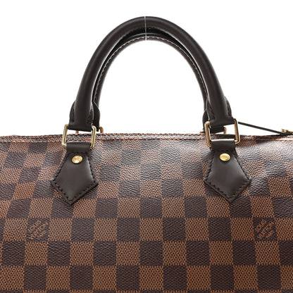 Louis Vuitton Damier Ebene Speedy 30 7 of 9
