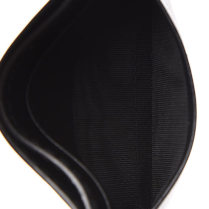 Christian Dior Calfskin D-Fence Card Holder Black 6 of 12