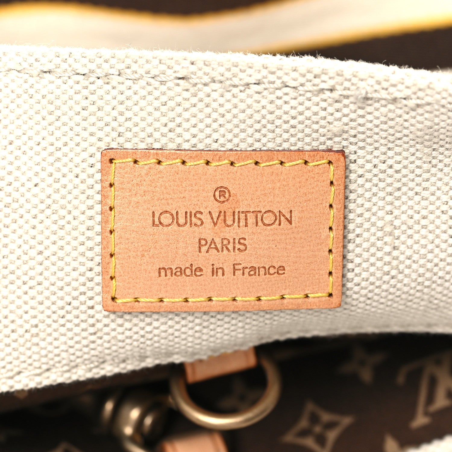 Louis Vuitton Toile Globe Shopper Cabas MM Yellow 6 of 12