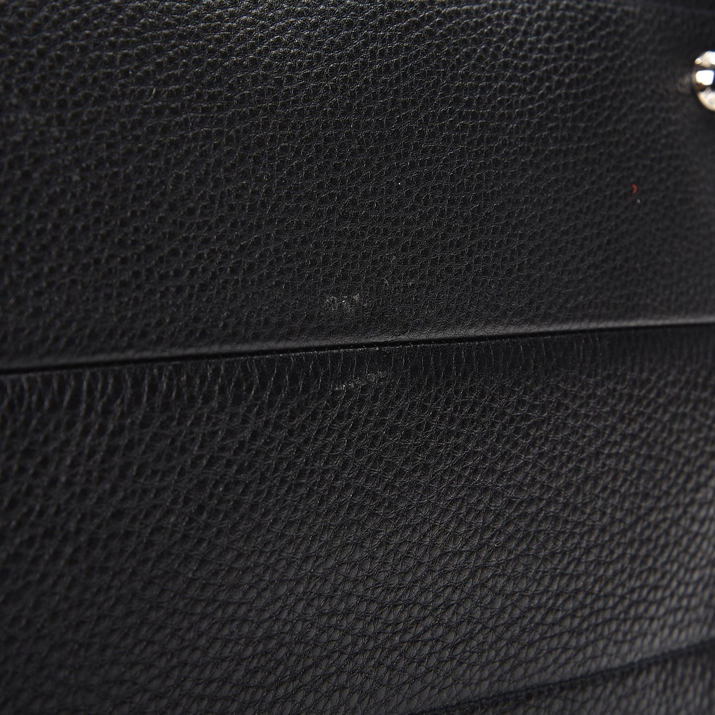 Vitello Daino Tote Nero Black