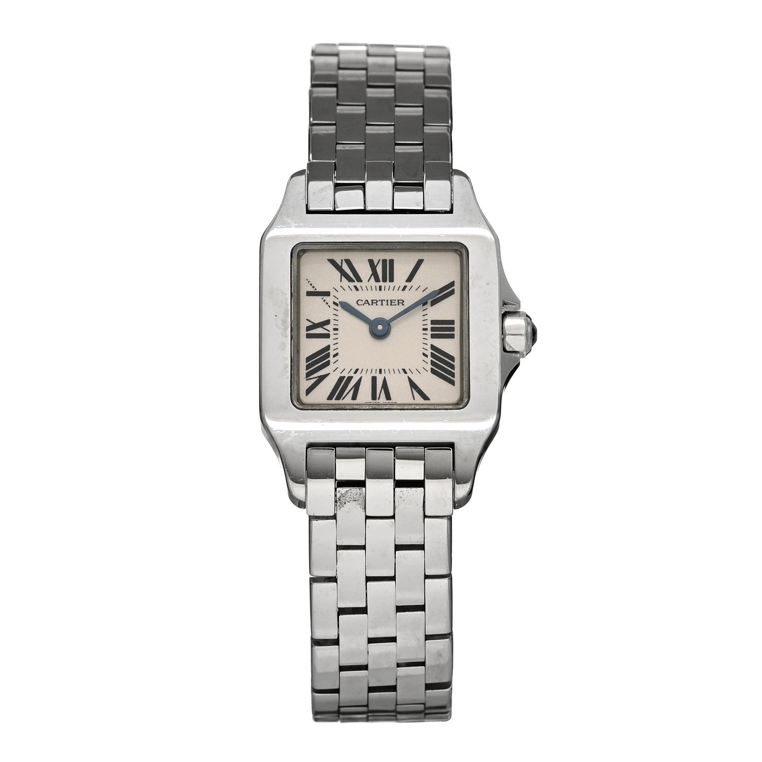 Cartier Stainless Steel 20mm Santos Demoiselle Quartz Watch 1 of 5