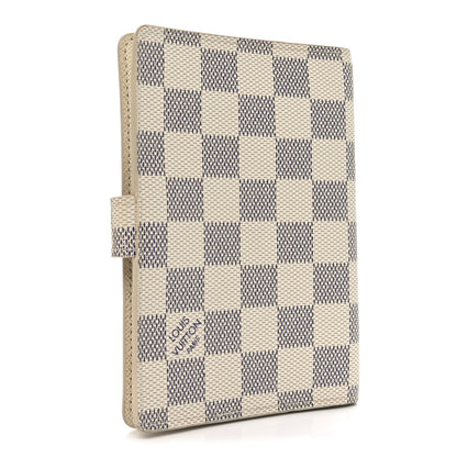 Louis Vuitton Damier Azur Small Ring Agenda Cover 3 of 6