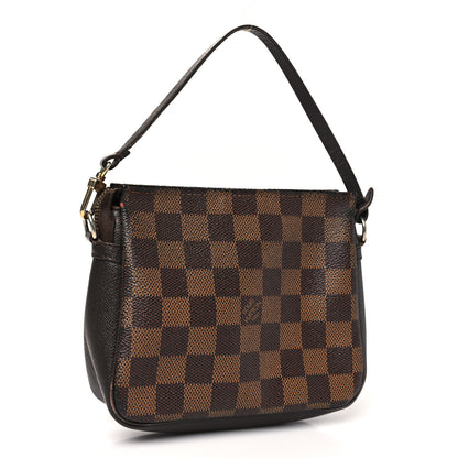Louis Vuitton Damier Ebene Trousse Make Up Bag Pochette 3 of 11