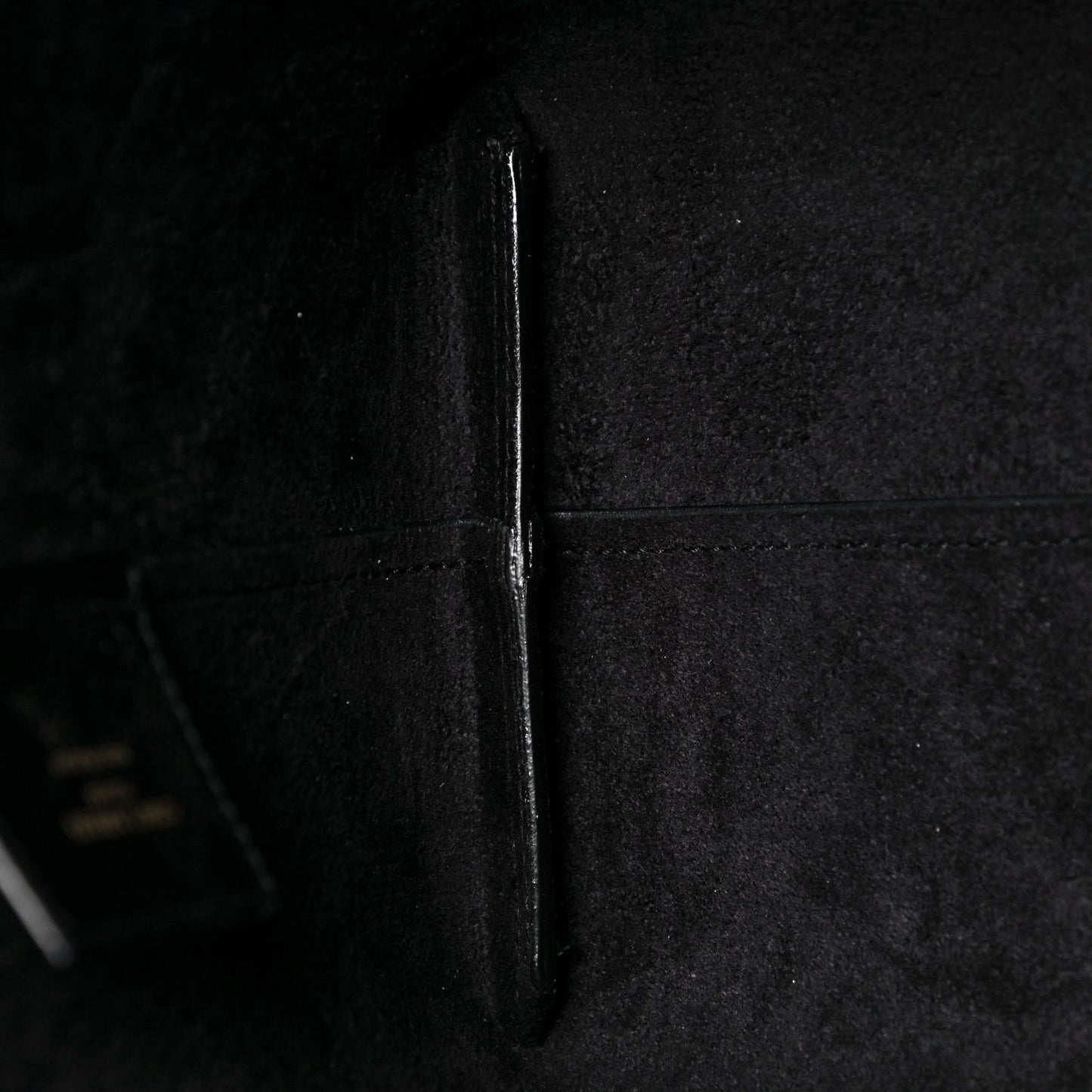 Calfskin Large Shopping Tote Black
