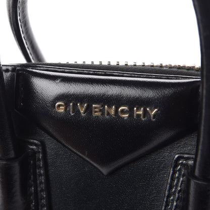 Givenchy Shiny Lord Calfskin Mini Antigona Black 10 of 18