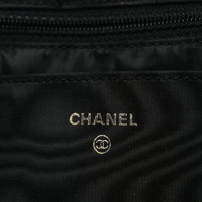 Chanel Caviar Timeless CC Cosmetic Pouch Black 6 of 11