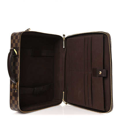 Louis Vuitton Damier Ebene Porte Ordinateur Sabana Computer Case 6 of 14