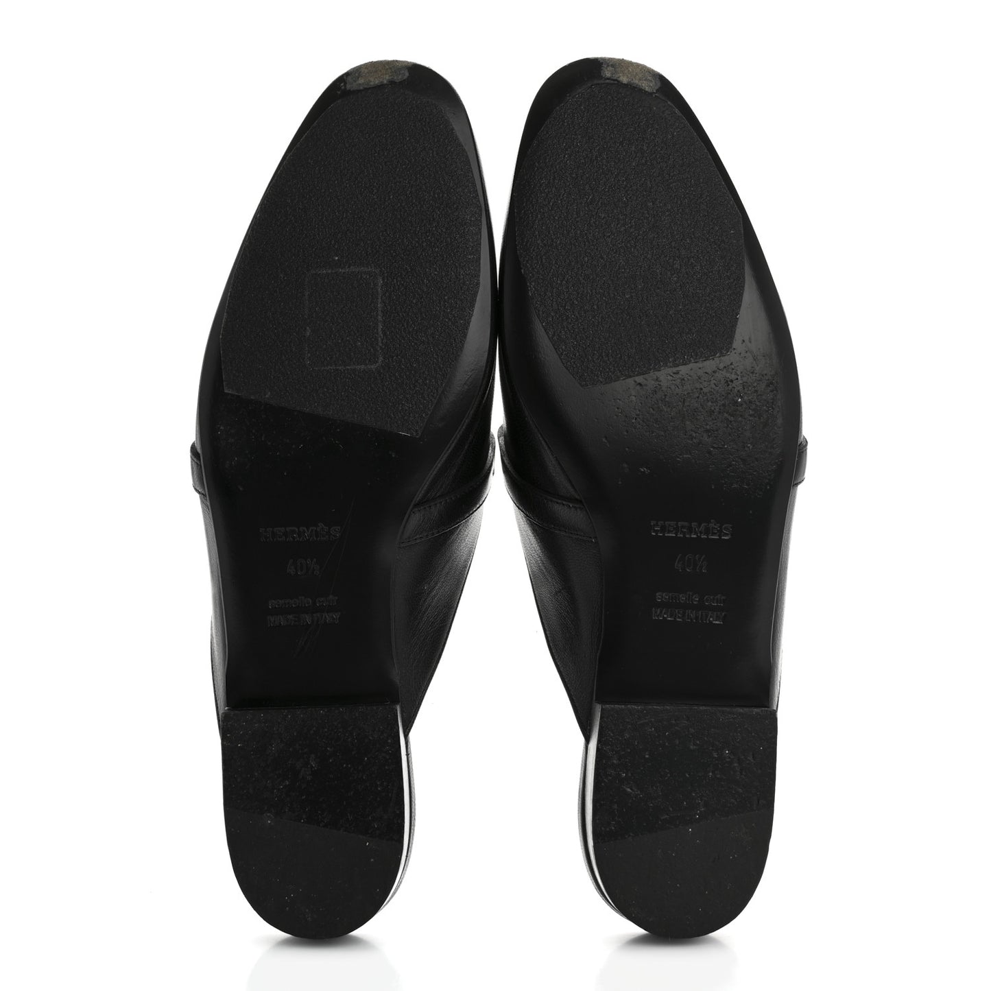 Goatskin Oz Mules 40.5 Black