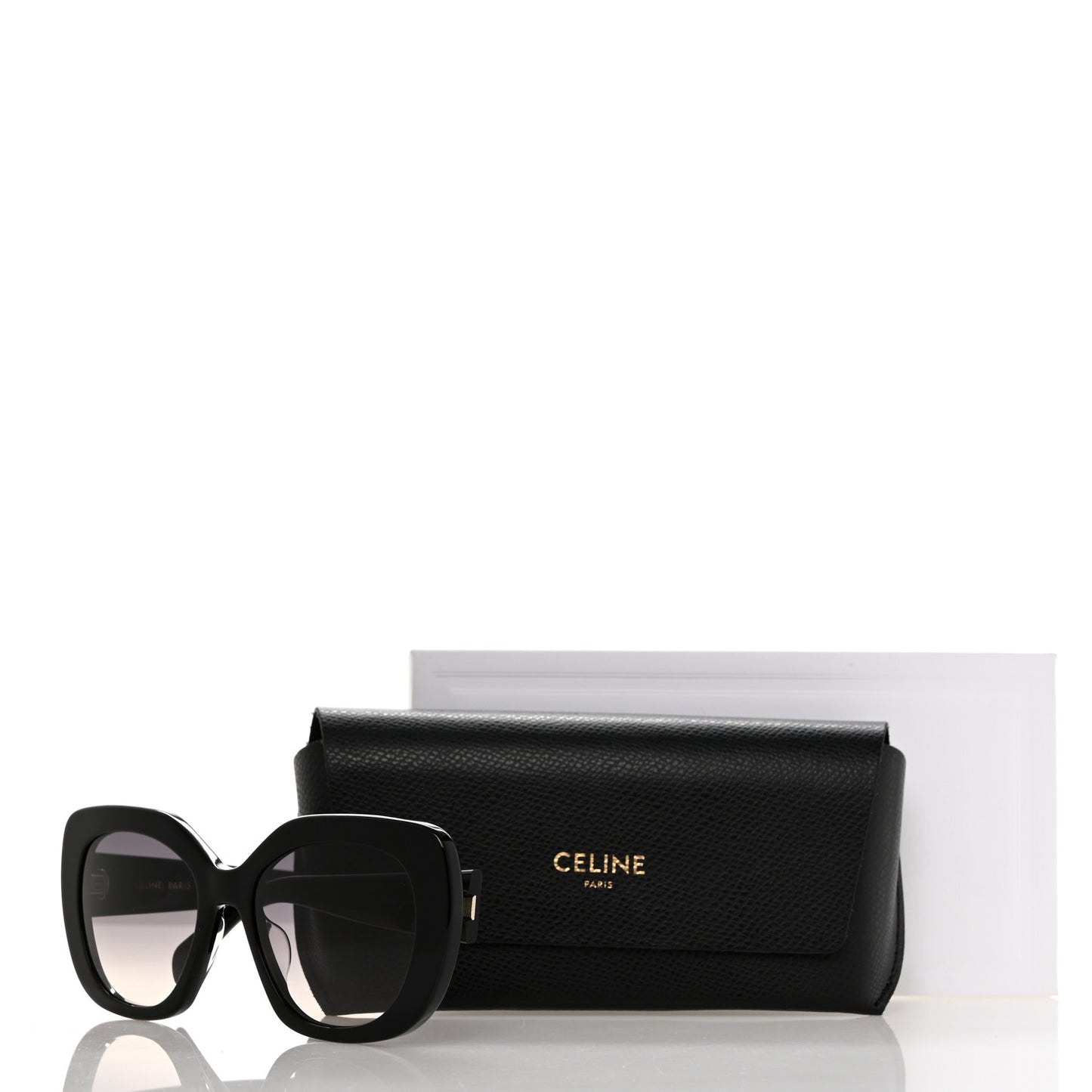 Acetate Triomphe 01 Square Sunglasses CL 40226U Black