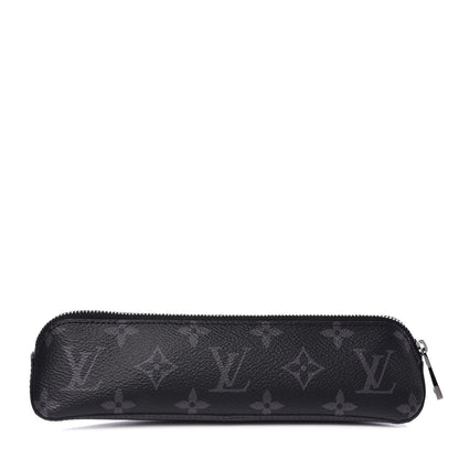 Louis Vuitton Monogram Eclipse Elizabeth Pencil Pouch Black 1 of 9