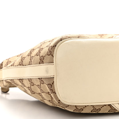 Gucci Monogram Medium New Britt Hobo Off White 8 of 11