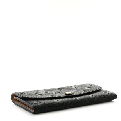 Louis Vuitton Empreinte Emilie Wallet Black Dune 4 of 7