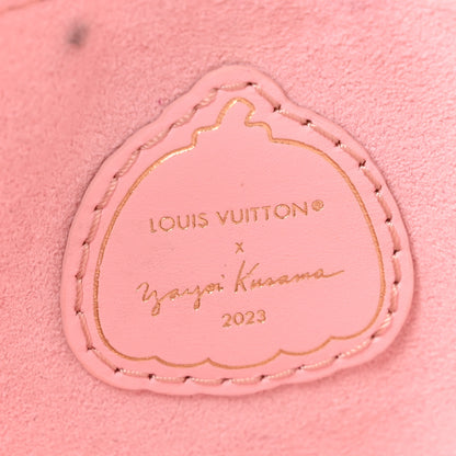 Louis Vuitton LV X YK Empreinte Inlaid Kusama Flowers Neverfull MM Quartz 6 of 11