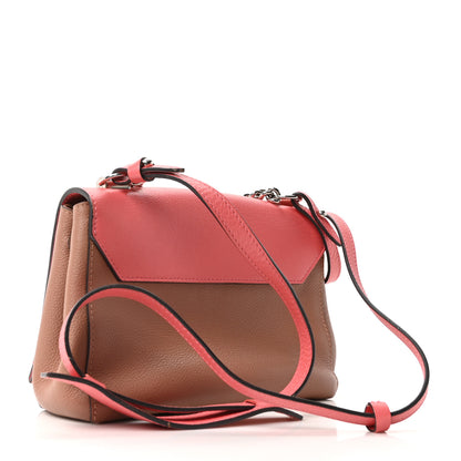 Louis Vuitton Calfskin Lockme II Chain Bag BB Rose Bruyere 3 of 9