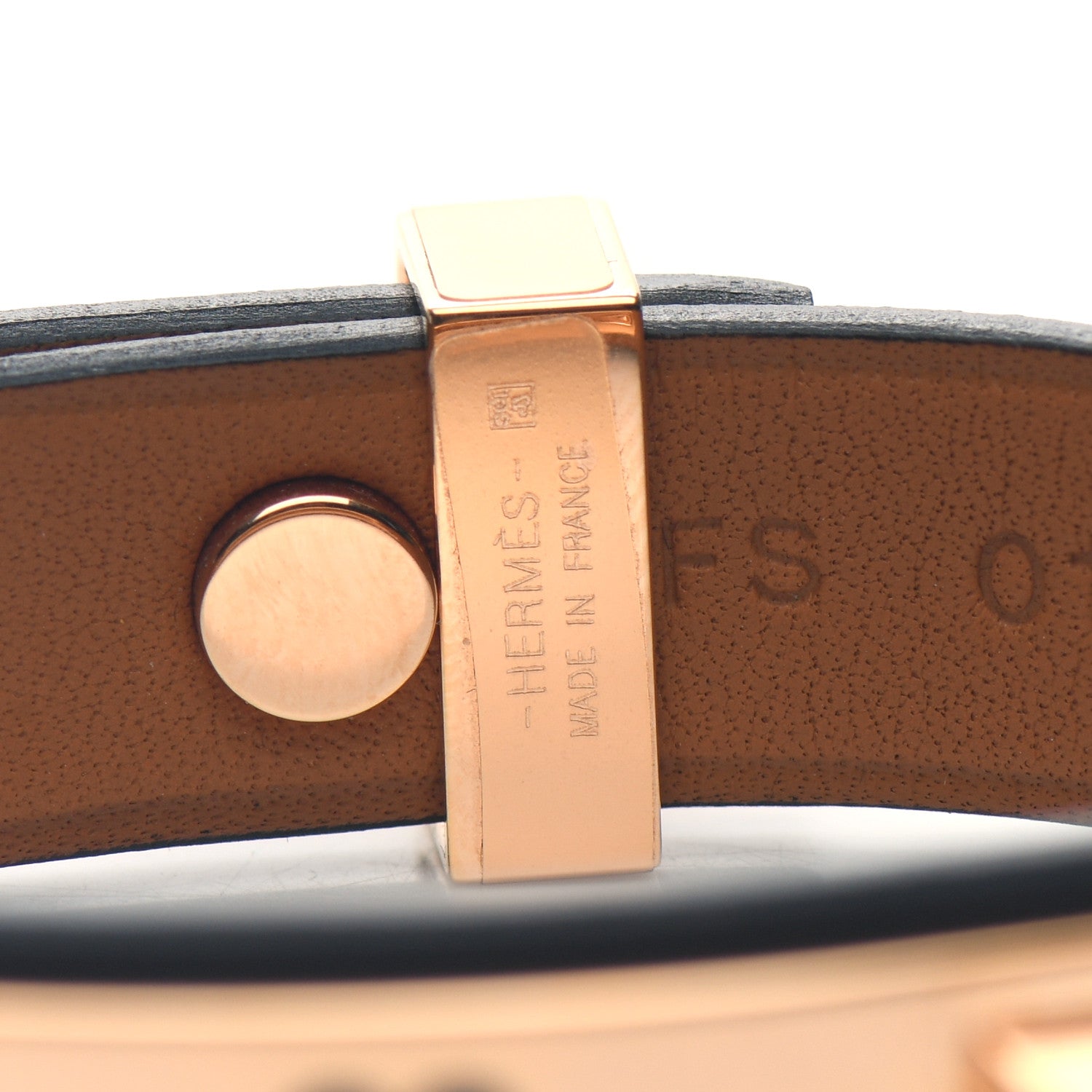 Hermes Swift As De Coeur Bracelet T1 Black 4 of 7