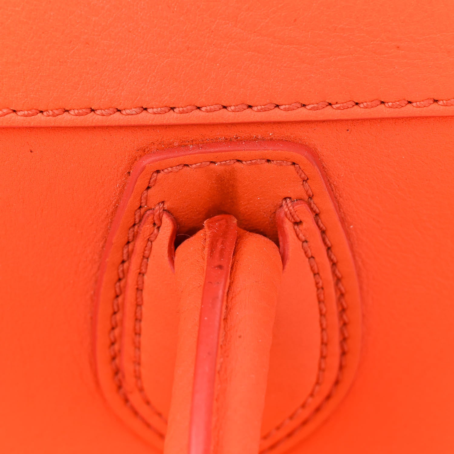 Celine Smooth Calfskin Mini Luggage Orange 17 of 24